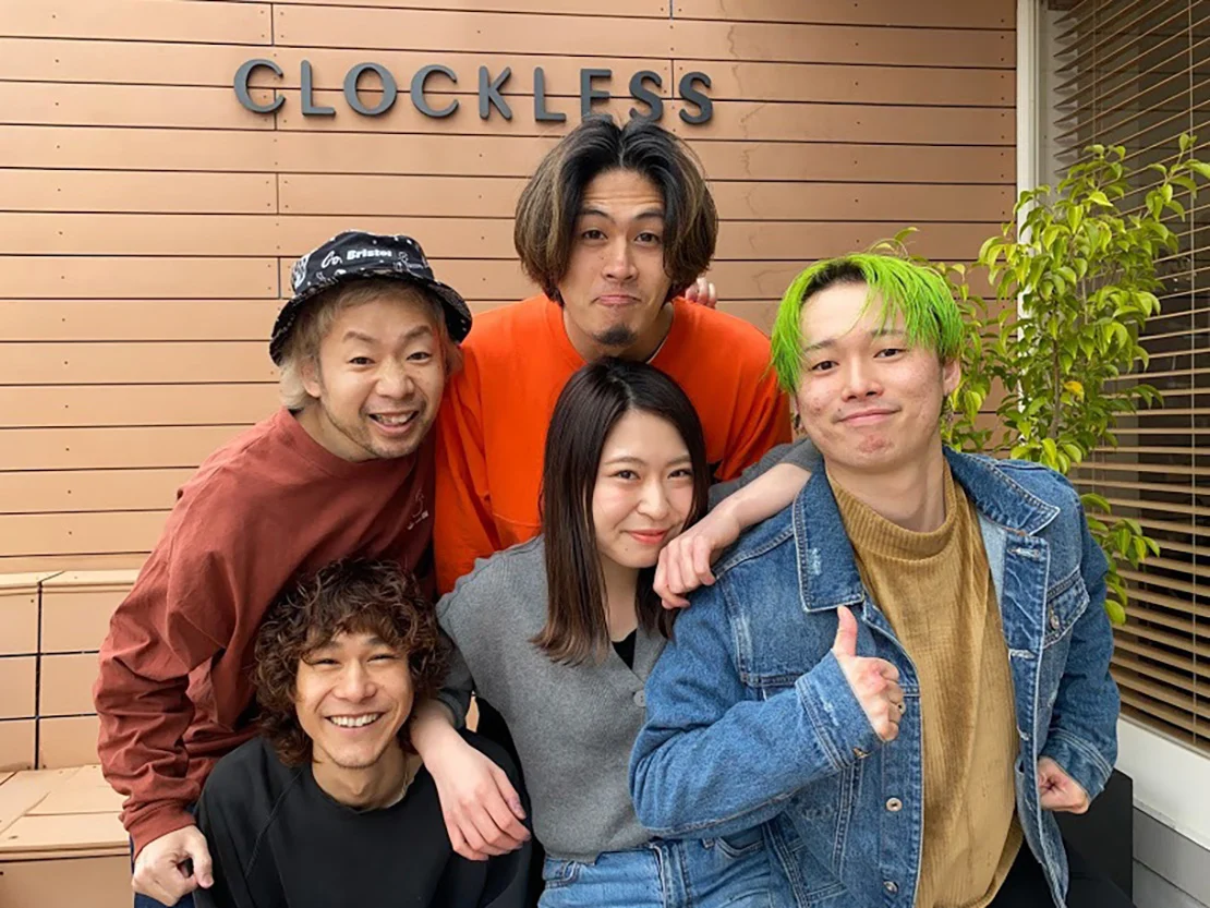 CLOCKLESSのスタッフ